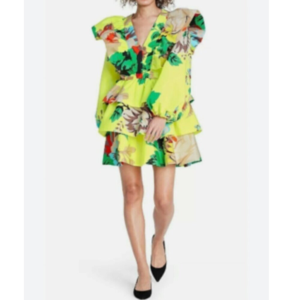 Floral Ruffle Dress